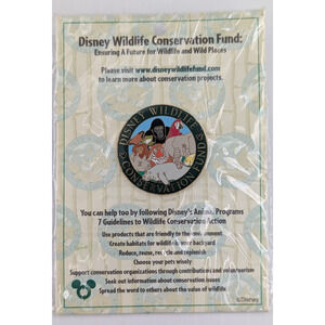 WDW Disney Wildlife Conservation Fund Pin Rare New - PP17741
